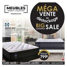  Meubles Mont-Laurier - Méga Vente de Déstockage