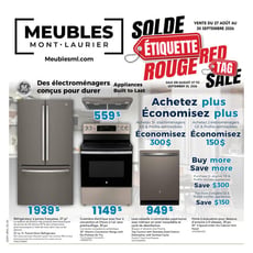  Meubles Mont-Laurier - Solde étiquette rouge