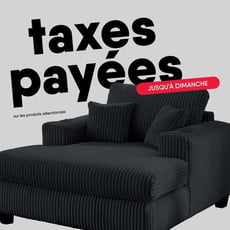  Meubles RD - Taxes Payées