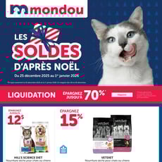  Mondou - Soldes d'Après Noël