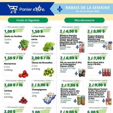  Panier Extra