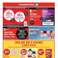 Pharmaprix du 17 au 23 octobre 2026