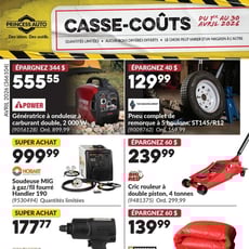  Princess Auto - Casse-Coûts