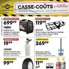  Princess Auto - Casse-Coûts