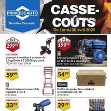  Princess Auto - Casse-Coûts