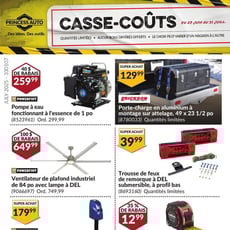  Princess Auto - Casse-Coûts