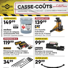Princess Auto du 1er au 30 novembre 2026