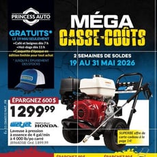  Princess Auto - Méga Casse-coûts