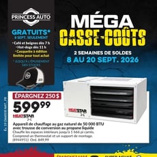  Princess Auto - Méga Casse-coûts