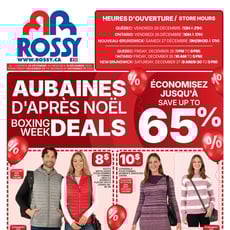  Rossy - Aubaines d'Après Noël