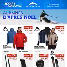  Sports Experts - Aubaines d'Après Noël