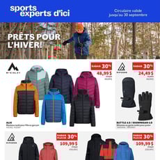  Sports Experts - Prêts pour l'hiver