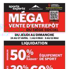  Sports Experts - Vente d'Entrepôt