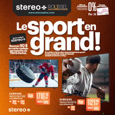 Stéréo Plus du 2 au 15 octobre 2026