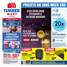 Timber Mart du 1er au 14 octobre 2026