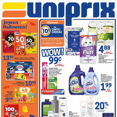 Uniprix du 29 octobre au 4 novembre 2026