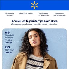  Walmart - Accueillez le printemps avec style