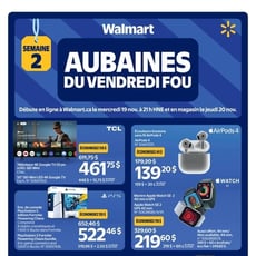  Walmart - Aubaines du Vendredi Fou