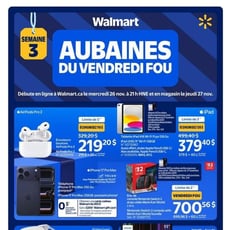  Walmart - Aubaines du Vendredi Fou