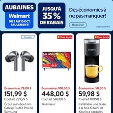 Walmart - Aubaines en ligne seulement
