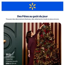 Walmart du 29 octobre au 25 novembre 2026