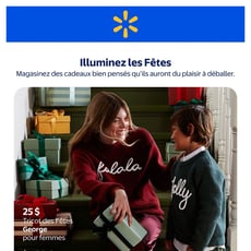 Walmart du 29 octobre au 25 novembre 2026