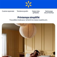  Walmart - Printemps Simplifié