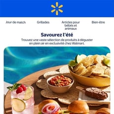  Walmart - Savourez l'été
