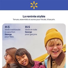  Walmart - Spécial Rentrée Scolaire