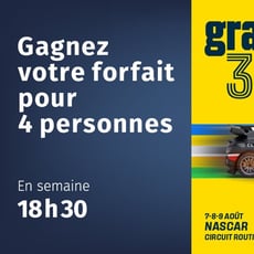 Participez au concours 98,5 FM pour remporter votre forfait du Grand Prix de Trois-Rivières!