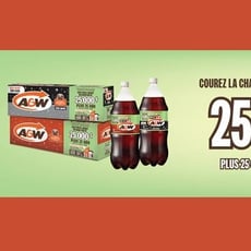 Participez au concours d'A&W Canada et remportez la somme de 25 000 $ !