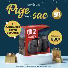 Concours Boni-Soir - Tirez au sort!