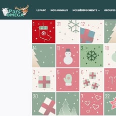 Concours du Calendrier de l'Avent 2025 – Parc Omega