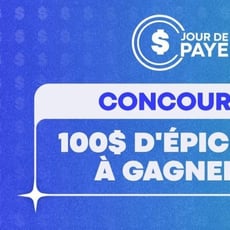 Participez pour remporter 100 $ en provisions !