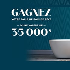 Participez au concours Decobec pour remporter une transformation intégrale de salle de bain, évaluée à 35 000 $ !