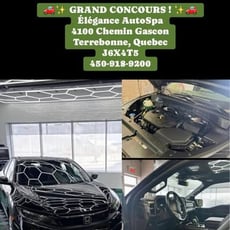 Concours Élégance AutoSpa Inc - Offrez à votre véhicule le traitement spa suprême!