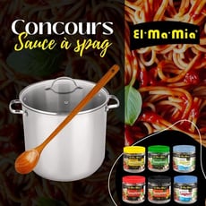 Concours Elmamia : Remportez un élégant lot pour concocter l'exquise sauce à spaghetti !