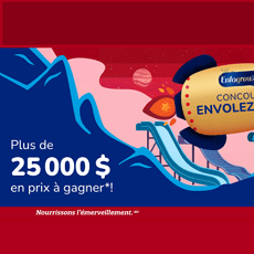 Participez au concours « ENVOLEZ-VOUS avec ENFAGROW » !