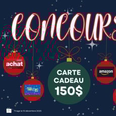 Concours Équipe Romain : une carte-cadeau de 150 $ à remporter !