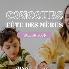 Concours en l'honneur des mères organisé par Sushi Taxi !