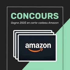 Participer pour remporter une carte cadeau Amazon d'une valeur de 250 dollars!