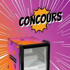 Participez au concours pour remporter un mini réfrigérateur POPPERS !
