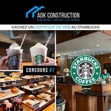 Participez au concours et remportez une carte cadeau Starbucks d'une valeur de 100 dollars.