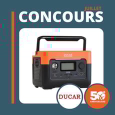 Participez pour remporter une station d'alimentation portable PS300 Ducar.