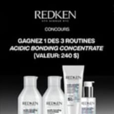 Participez au concours et remportez 1 des 3 routines Redken ABC!