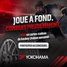 Participez pour remporter 17 600$ en cartes-cadeaux dédiées à l'équipement de hockey!