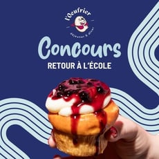 Participez à notre concours et remportez 2 cartes cadeaux de 100 $ pour une rentrée exquise chez L’Oeufrier.