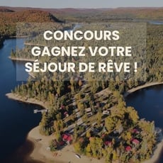 Participez au concours pour remporter un séjour de deux nuits au bord du Kiamika!