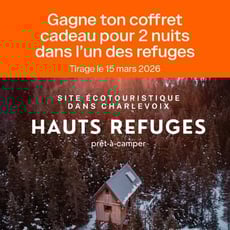 Participez et tentez de remporter deux nuits dans un refuge idyllique signé Hauts Refuges!