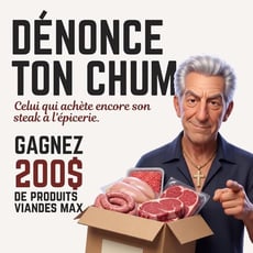 Participez au concours et remportez 200$ chez Viandes Max!